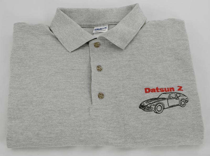 polo shirt outline. Datsun quot;Outlinequot; Polo Shirt in